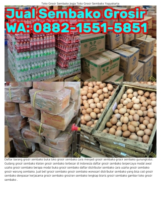 0882-1551-5851 (WA) Grosir Sembako Harga Murah Grosir Sembako Online
