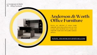 The Best Height Adjustable Desk for Your Efficiencies | Awofficefurniture.com