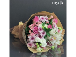 Big size mix flowers bouquet