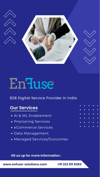 India's Leading B2B Digital Service Provider - EnFuse Solutions