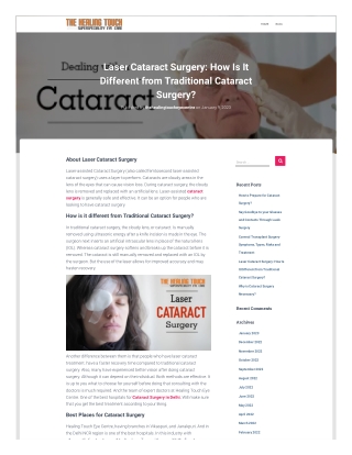 Cataract Eye Surgery in Janakpuri