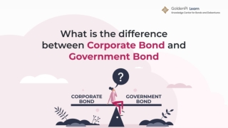 Corporate and Government bonds