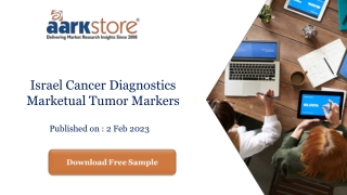 Israel Cancer Diagnostics Marketual Tumor Markers