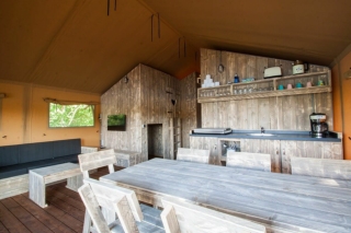 Luxus-Glamping in Holland