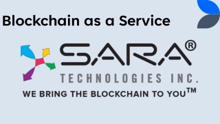 Blockchain as a Service