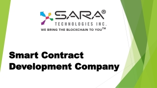 smart contract development company