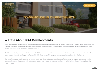 Buy Townhouse in Christchurch | Buy New Townhouse in Christchurch