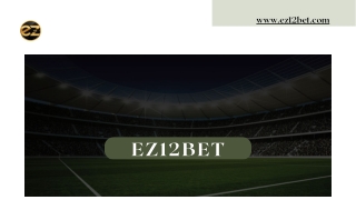 Online betting site in Singapore | EZ12BET