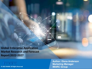 Enterprise Application Market Research and Forecast Report 2022-2027