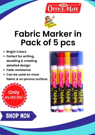 Use the Best Fabric Markers to Upgrade Your Textiles