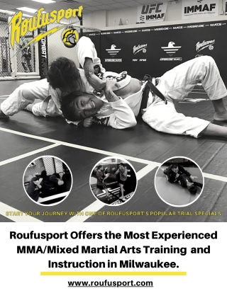 Get World-Class MMA/Mixed Martial Arts Instruction In Milwaukee