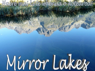 New Zealand Mirror Lakes