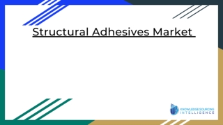 Structural Adhesives Market size worth US$11.798 billion by 2027