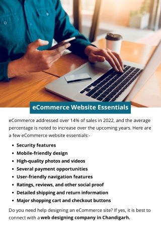 eCommerce Website Essentials