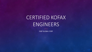 The Best Certified Kofax Engineers In The USA | Top PowerBuilder