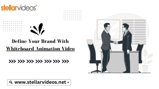 Define Your Brand With Whiteboard Animation Video
