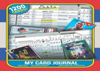 download My Card Journal - Log, Detail & Inventory 1200 of Your Favorite Collect
