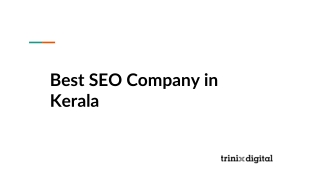 Best SEO Company in Kerala - 2023