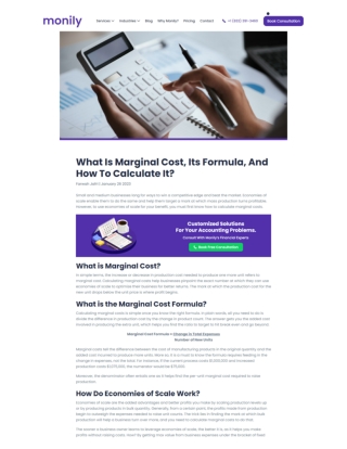 What Is Marginal Cost, Its Formula, And How To Calculate It