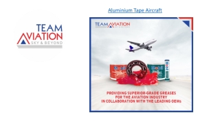 Aluminium Tape Aircraft