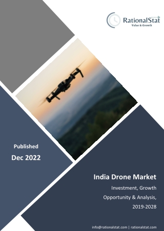 India Drone Market | RationalStat