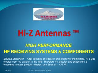 Hi-Z Antennas ™
