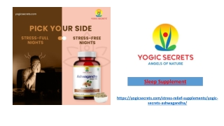 Sleeping Supplements