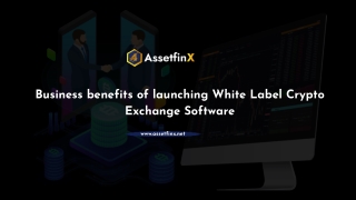 White Label Cryptocurrency Exchange Software Development