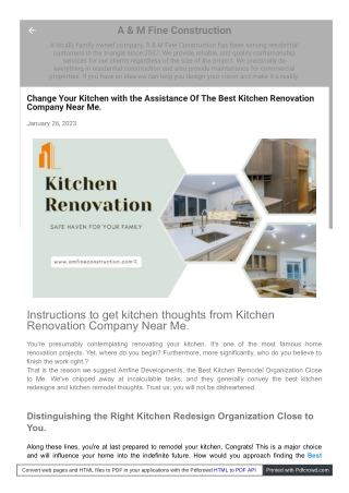 The Specialist: Best Kitchen Renovation Companies Near Me | USA