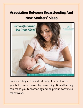 Maintain a Healthy Balance Between Breastfeeding and Sleep