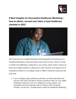 Best Insights for Successful Healthcare Marketing
