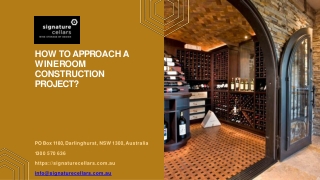How to Approach a Wine Room Construction Project?