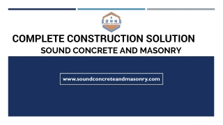 Complete Construction Solution
