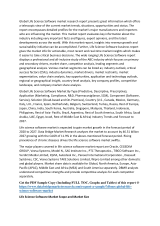Life Science Software Market1