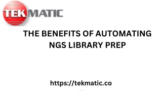THE BENEFITS OF AUTOMATINGNGS LIBRARY PREP