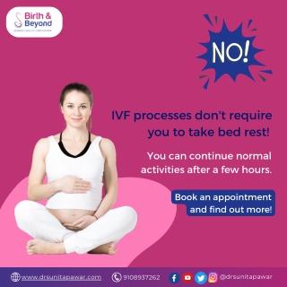 Is Bed Rest Required after IVF | Best Gynecologist in HSR Layout | Dr. Sunita