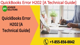 The most useful methods to resolve QuickBooks Error H202