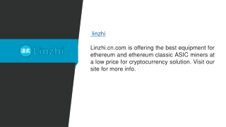 Find The Best Cryptocurrency Solution At A Reasonable Price Linzhi