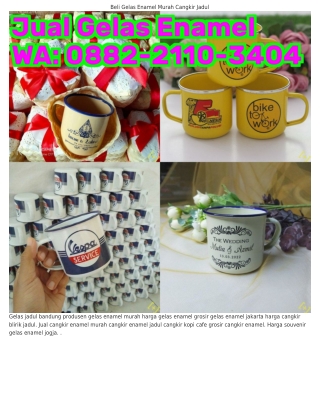 Ö882-2IIÖ-ᣮᏎÖᏎ (WA) Harga Souvenir Mug Enamel Pabrik Cangkir Enamel Jogja