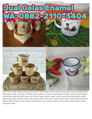 O88ᒿ·ᒿIIO·ᣮᏎOᏎ (WA) Cangkir Kopi Ayam Jago Jual Cangkir Enamel Jogja