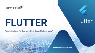 Flutter Is A Great Deal For Cross-Platform App Development - Why?