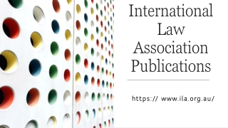 International Law Association Publications