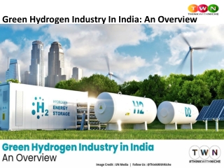 Green Hydrogen Industry In India: An Overview