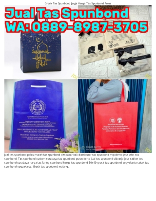 ౦889–898ᜪ–౩ᜪ౦5 (WA) Tas Spunbond Foto Tinta Sablon Tas Spunbond