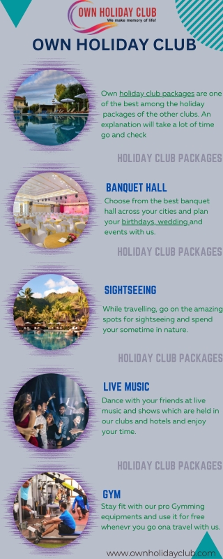 holiday club packages - Own Holiday Club