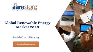 Global Renewable Energy Market 2028