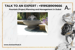 Fountain Project Planning and Management in Dubai