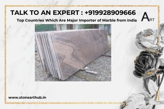 Top Countries Which Are Major Importer of Marble from India