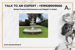 Water Feature Maintenance and Repair in Dubai