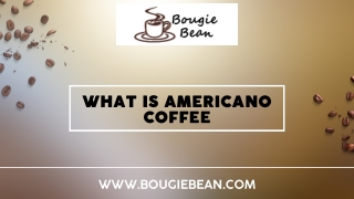 What Is Coffee Americano? Learn More About in This Blog